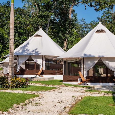Xakluum Eco Glampings Hotel Puerto Morelos Bagian luar foto