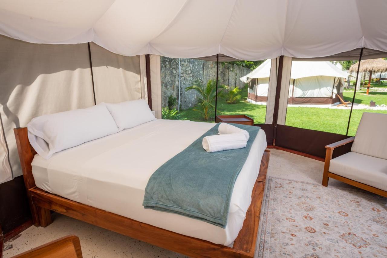 Xakluum Eco Glampings Hotel Puerto Morelos Bagian luar foto
