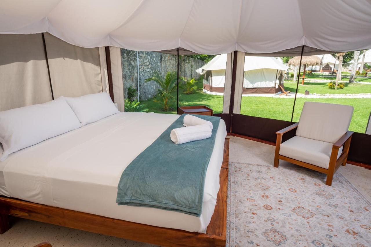 Xakluum Eco Glampings Hotel Puerto Morelos Bagian luar foto