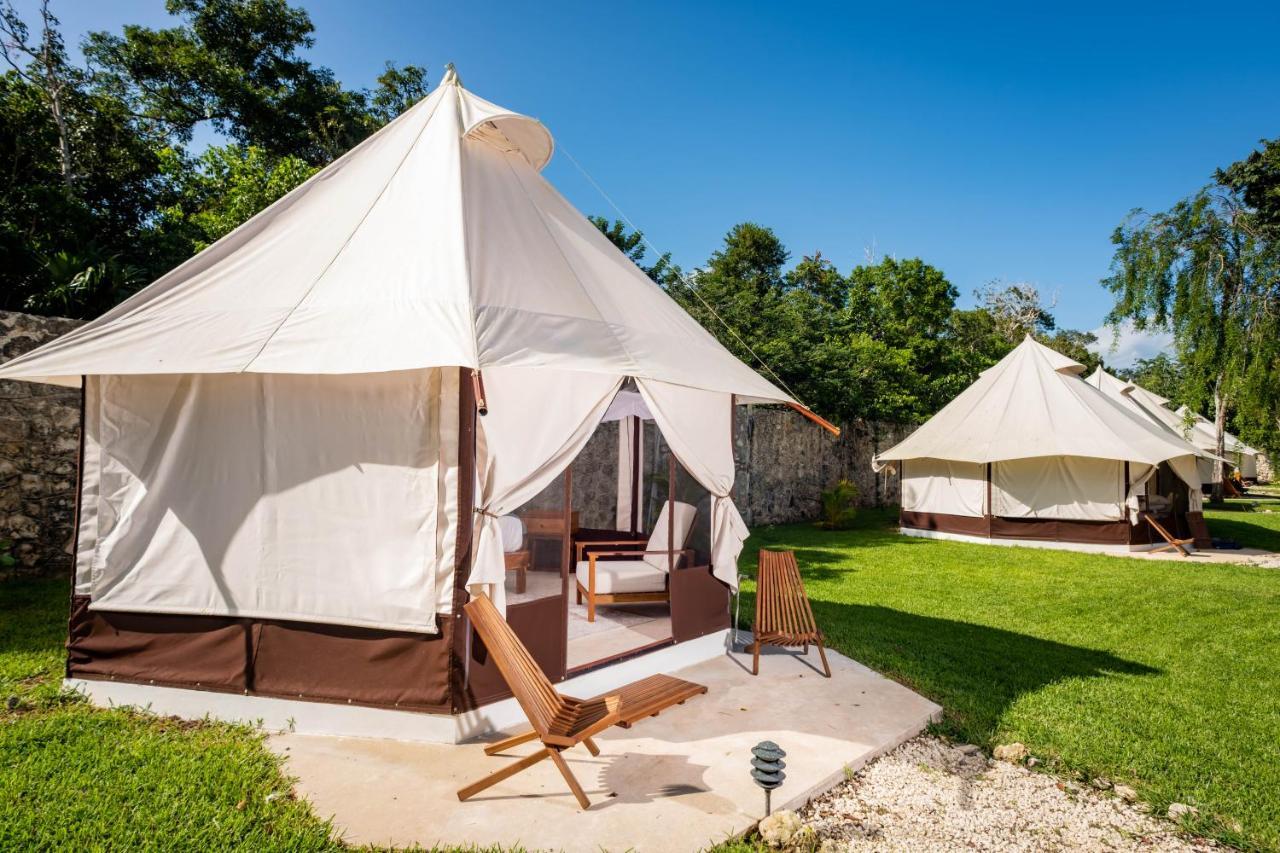 Xakluum Eco Glampings Hotel Puerto Morelos Bagian luar foto