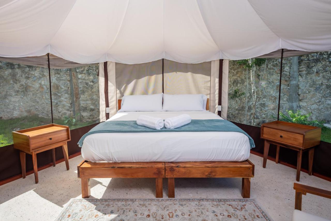 Xakluum Eco Glampings Hotel Puerto Morelos Bagian luar foto