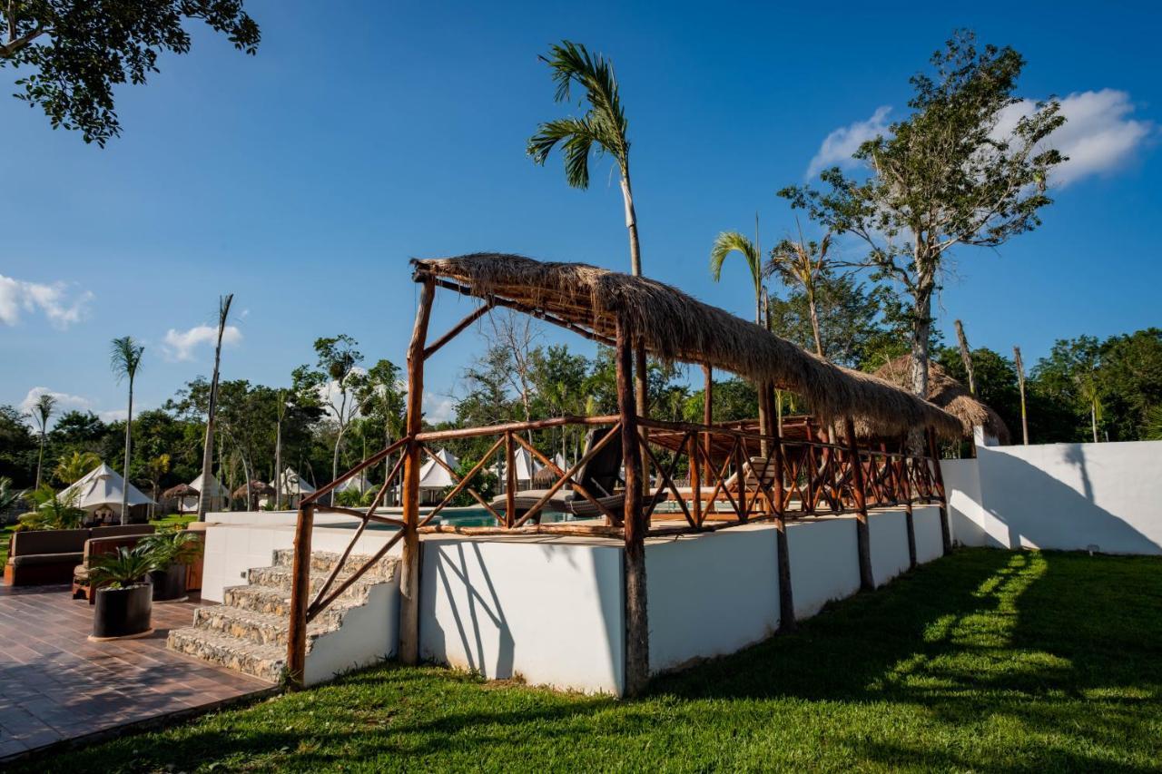 Xakluum Eco Glampings Hotel Puerto Morelos Bagian luar foto