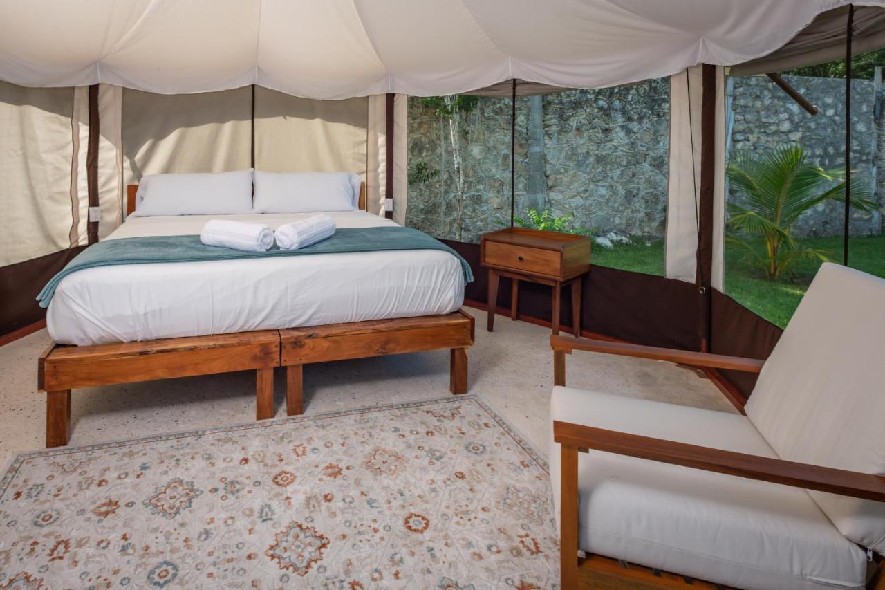 Xakluum Eco Glampings Hotel Puerto Morelos Bagian luar foto