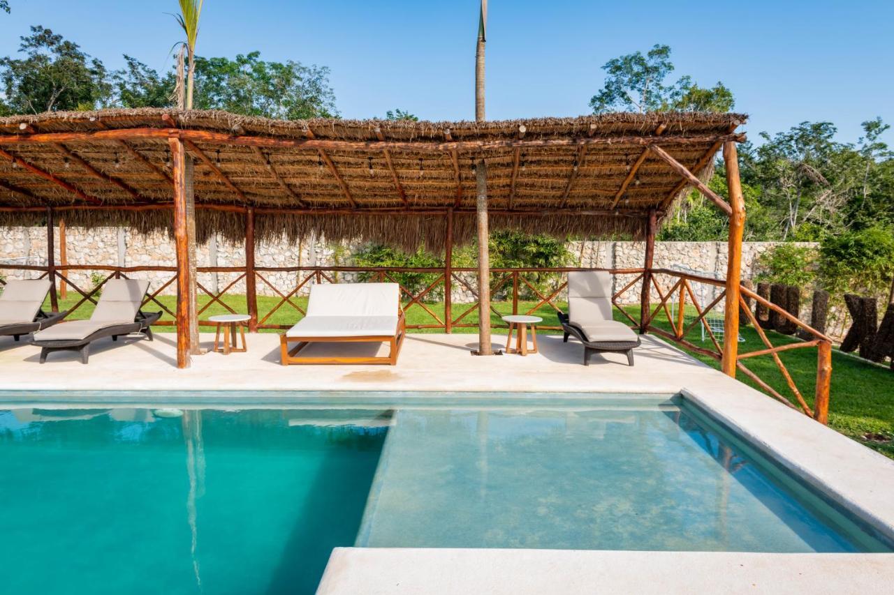 Xakluum Eco Glampings Hotel Puerto Morelos Bagian luar foto