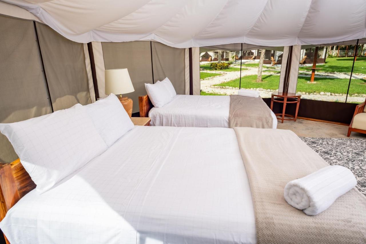 Xakluum Eco Glampings Hotel Puerto Morelos Bagian luar foto