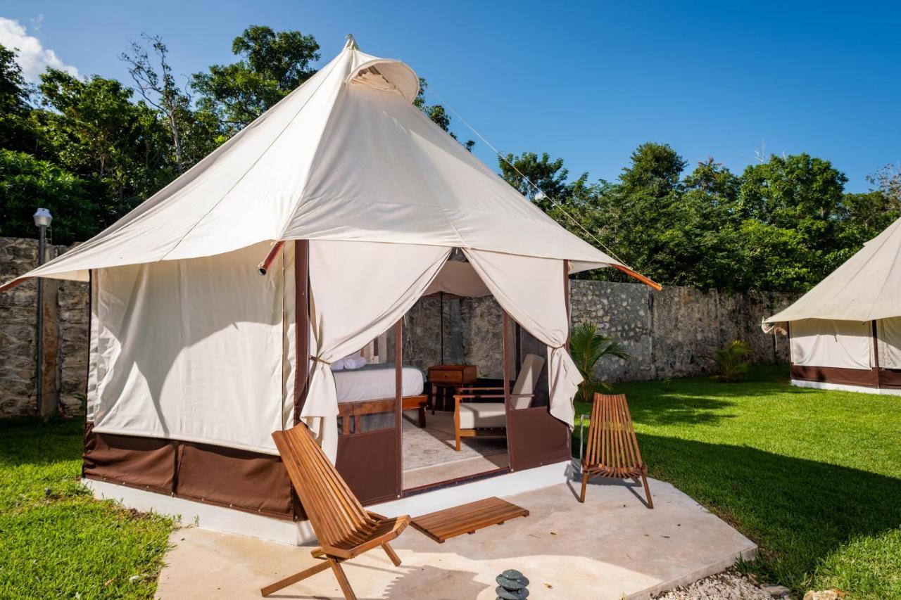 Xakluum Eco Glampings Hotel Puerto Morelos Bagian luar foto