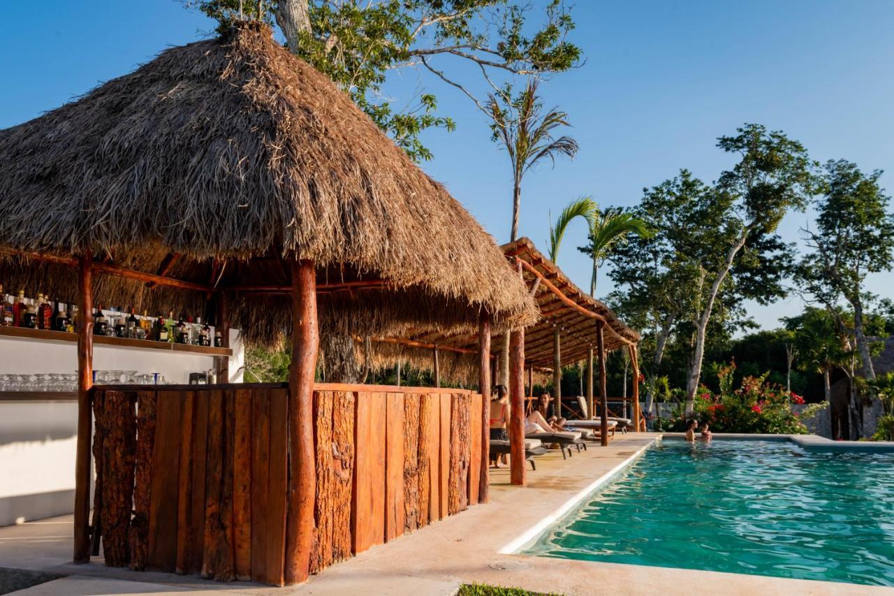 Xakluum Eco Glampings Hotel Puerto Morelos Bagian luar foto