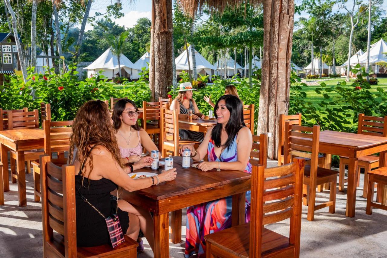 Xakluum Eco Glampings Hotel Puerto Morelos Bagian luar foto