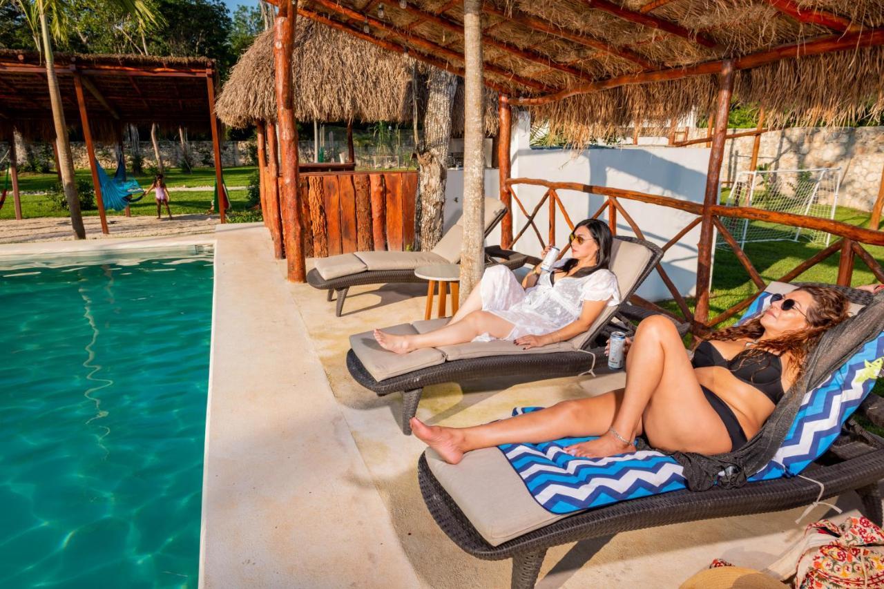 Xakluum Eco Glampings Hotel Puerto Morelos Bagian luar foto