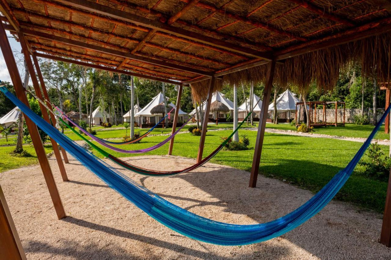 Xakluum Eco Glampings Hotel Puerto Morelos Bagian luar foto